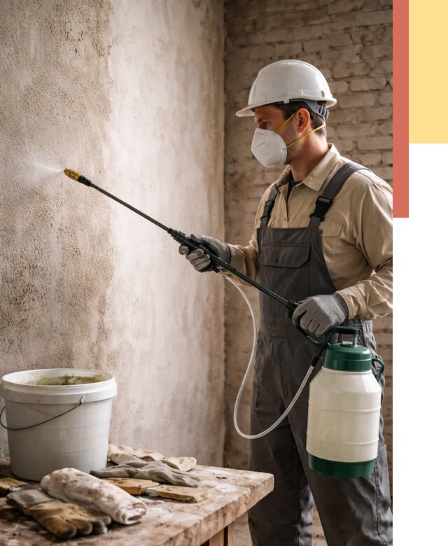 Антисептическая обработка стен в Шуе от 1234 руб. — быстро и недорого | ОТДЕЛОЧНИК-Шуя