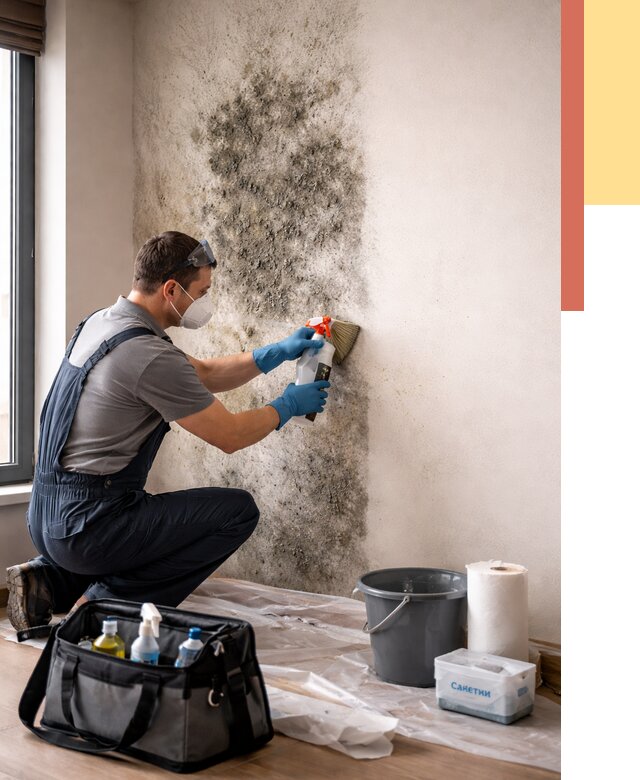 Удаление плесени со стен в Шуе от 2210 руб. — быстро и недорого | ОТДЕЛОЧНИК-Шуя