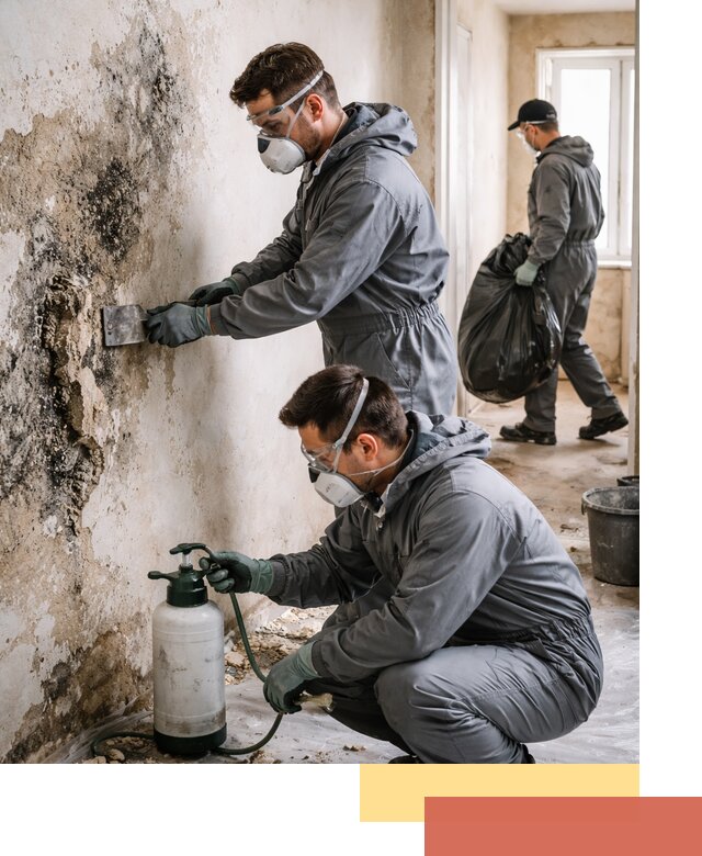 Удаление плесени со стен профессионально в Шуе