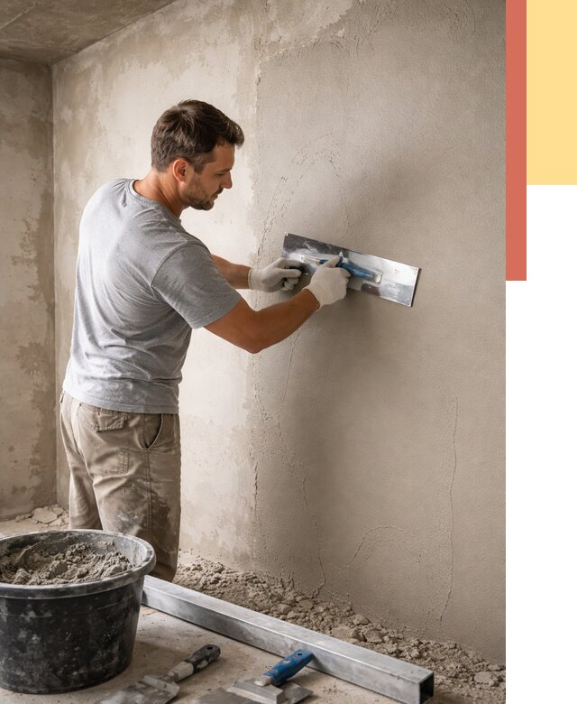 Штукатурка стен без маяков в Шуе от 7402 руб/м2 — услуги и цена | ОТДЕЛОЧНИК-Шуя