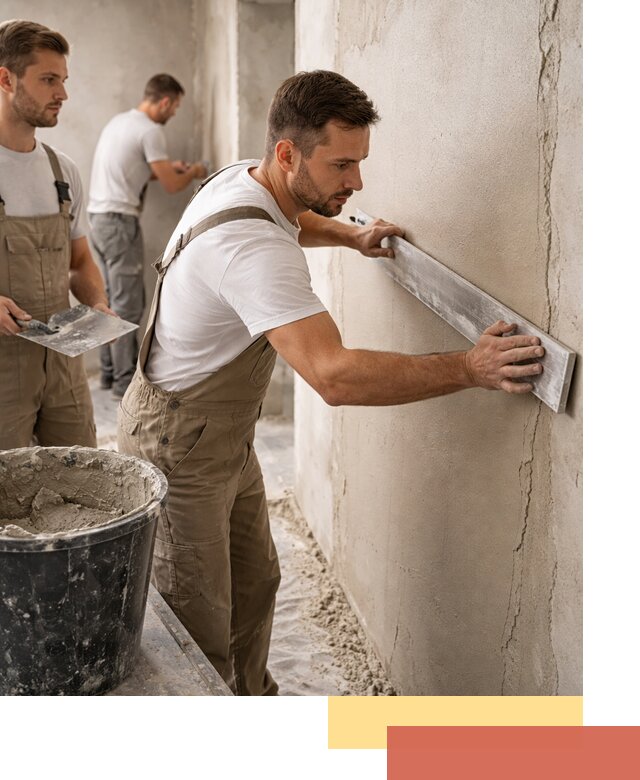 Штукатурка стен без маяков в Шуе быстро и качественно