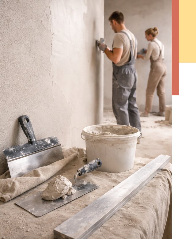 Штукатурка стен гипсовая в Шуе от 4626 руб/м2 — быстро и недорого | ОТДЕЛОЧНИК-Шуя