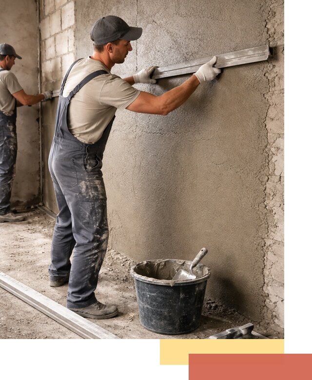 Штукатурка стен цементно-песчаная в Шуе профессионально