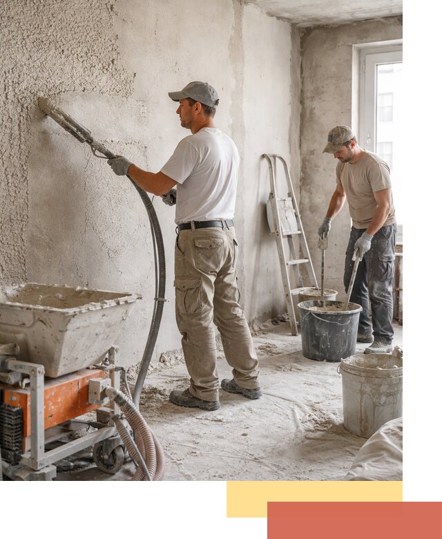 Машинная штукатурка стен в Шуе — быстро и качественно