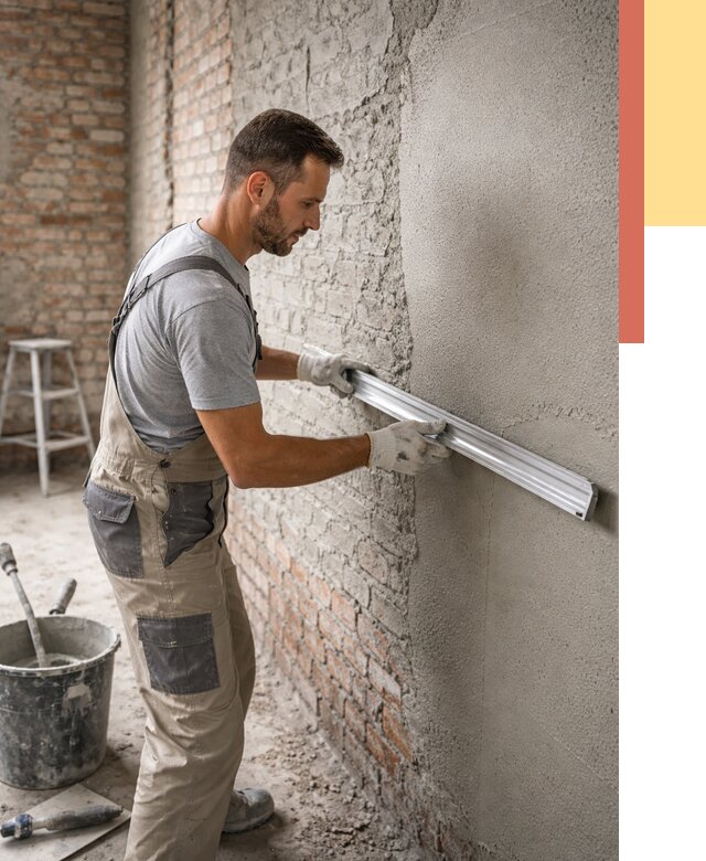 Штукатурка кирпичных стен в Шуе от 4626 руб/м2 — быстро и недорого | ОТДЕЛОЧНИК-Шуя