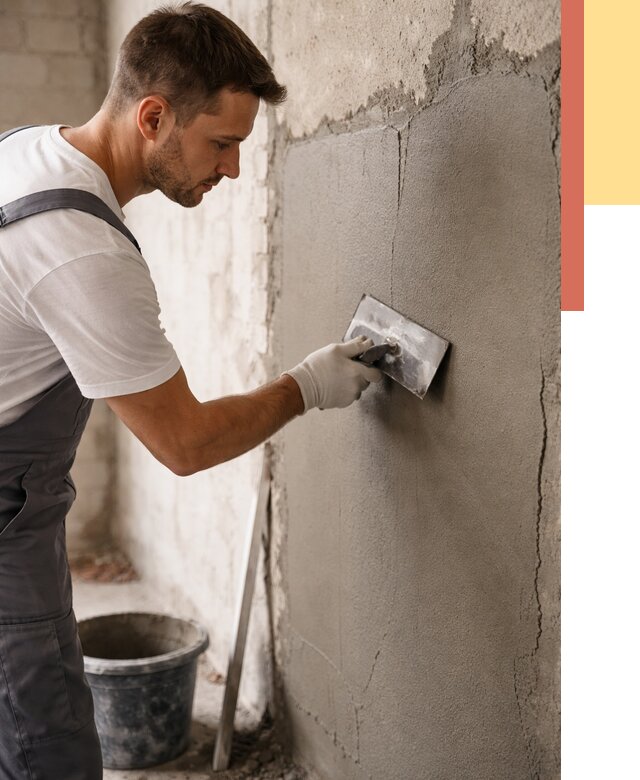 Штукатурка стен под плитку в Шуе от 4318 руб./м2 — выравнивание под плитку | ОТДЕЛОЧНИК-Шуя