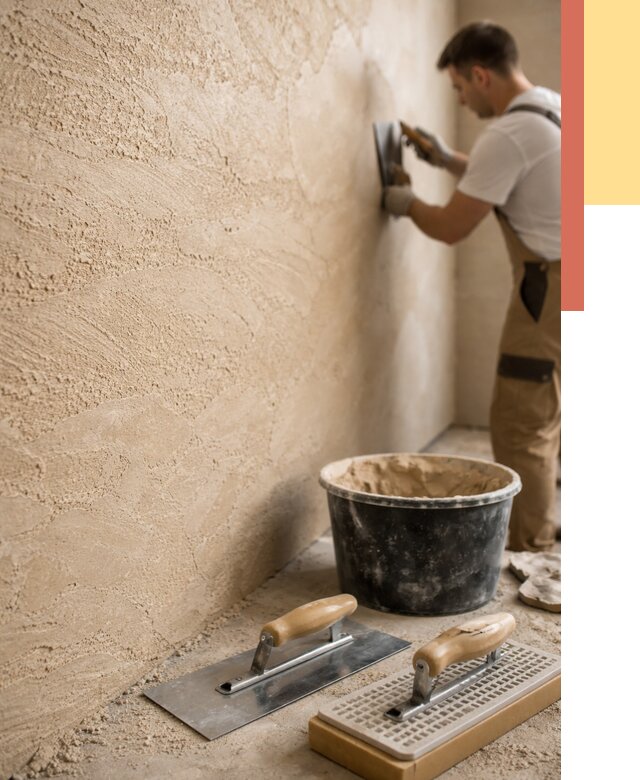 Декоративная штукатурка травертин в Шуе от 1850 руб/м2 — качественно и недорого | ОТДЕЛОЧНИК-Шуя