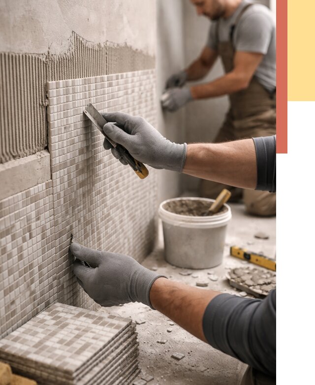 Облицовка стен мозаикой в Шуе от 3290 руб/м2 — укладка мозаики на стены | ОТДЕЛОЧНИК-Шуя