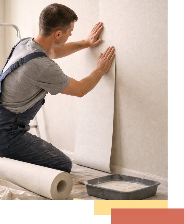 Поклейка флизелиновых обоев в Шуе качественно и быстро