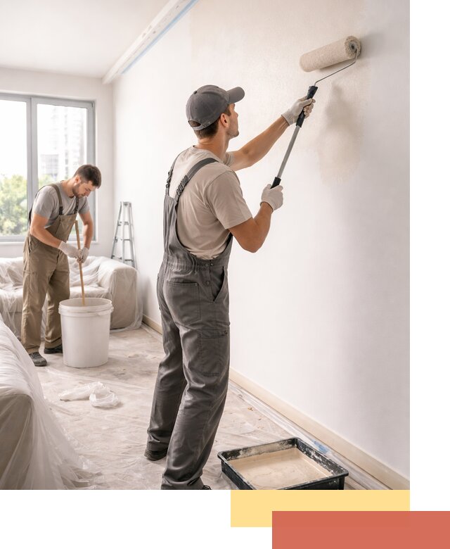 Покраска стен в офисе в Шуе — быстрый и качественный ремонт