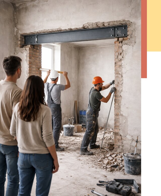 Усиление проема в стене в Шуе от 9766 руб. — усиление дверного проема металлоконструкцией | ОТДЕЛОЧНИК-Шуя