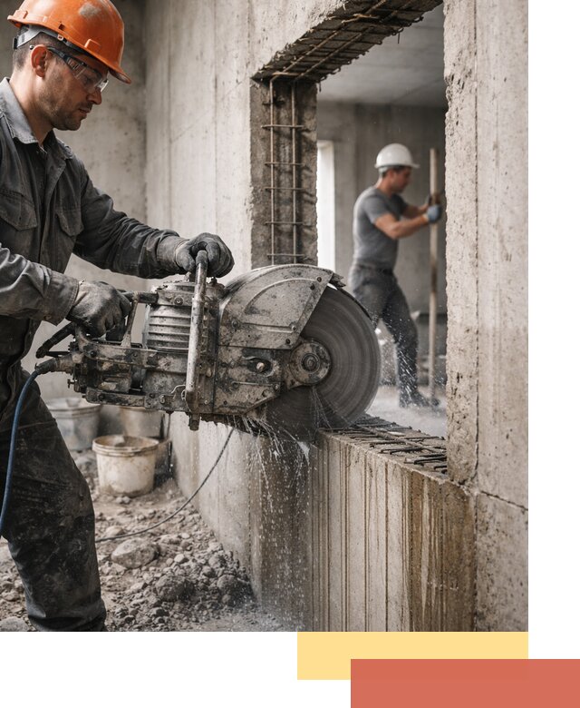 Алмазная резка проемов в Шуе быстро и точно