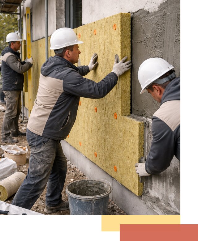 Утепление стен минватой в Шуе — тепло и звукоизоляция