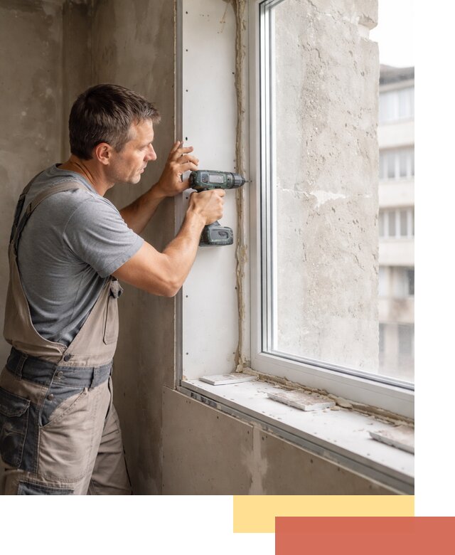 Монтаж гипсокартонных откосов в Шуе под ключ