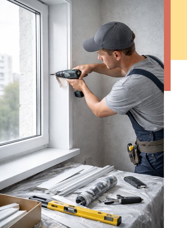 Установка пластиковых откосов в Шуе от 2313 руб. | ОТДЕЛОЧНИК-Шуя монтаж, быстро и недорого