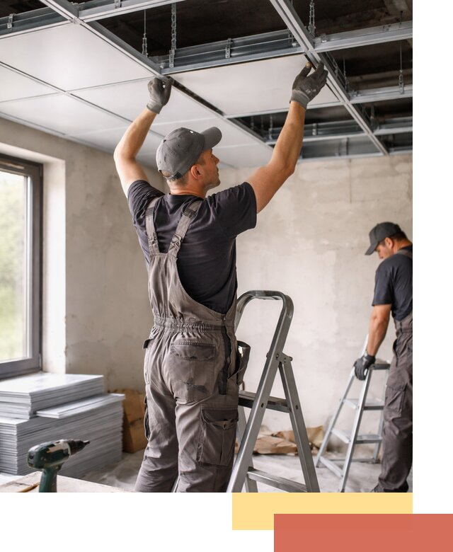 Монтаж кассетного потолка в Шуе качественно и быстро