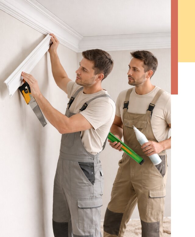 Монтаж потолочного плинтуса в Шуе от 2364 руб. — быстро и недорого | ОТДЕЛОЧНИК-Шуя