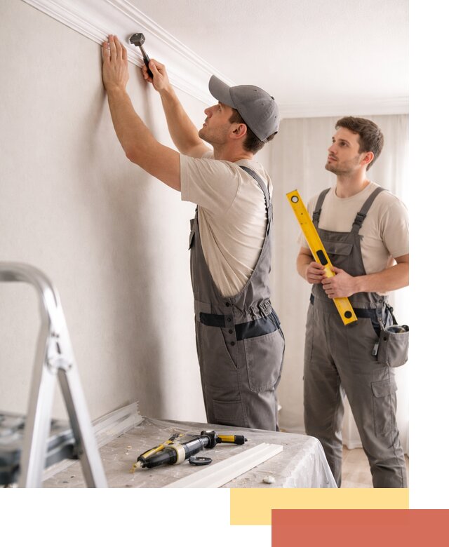 Монтаж потолочного плинтуса в Шуе качественно и быстро
