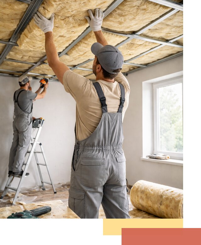 Утепление потолка под ключ в Шуе качественно и быстро