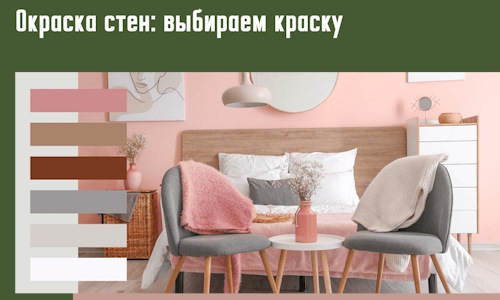 Окраска стен: выбираем краску в Шуе. 